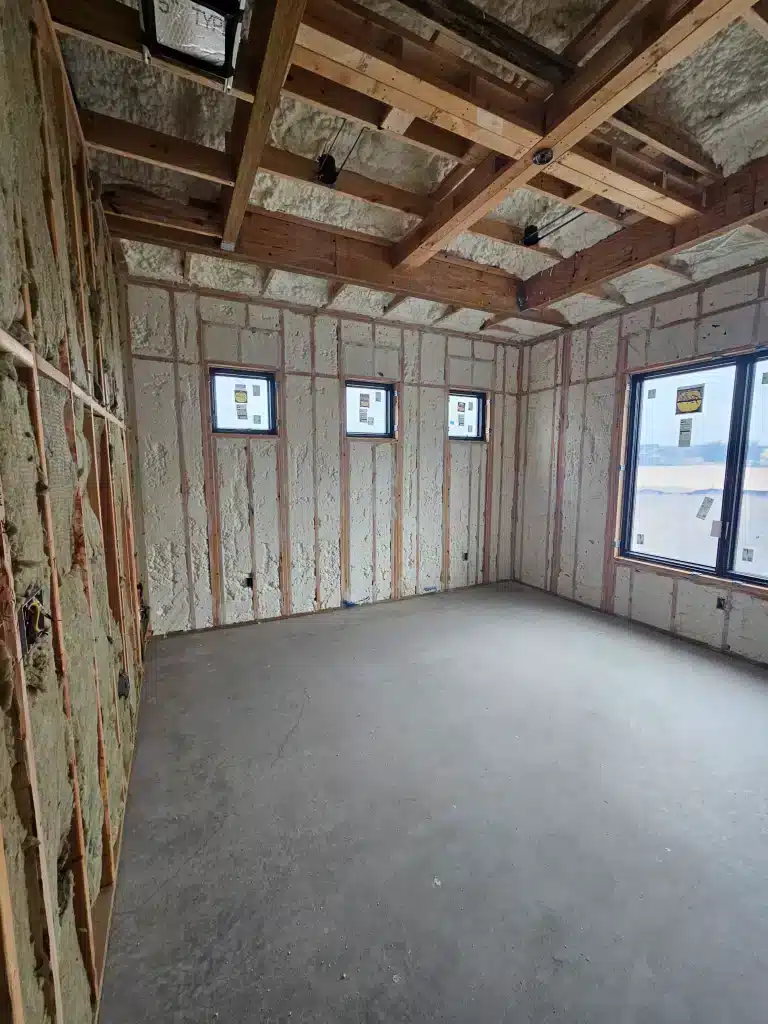 Installing Spray Foam Insulation