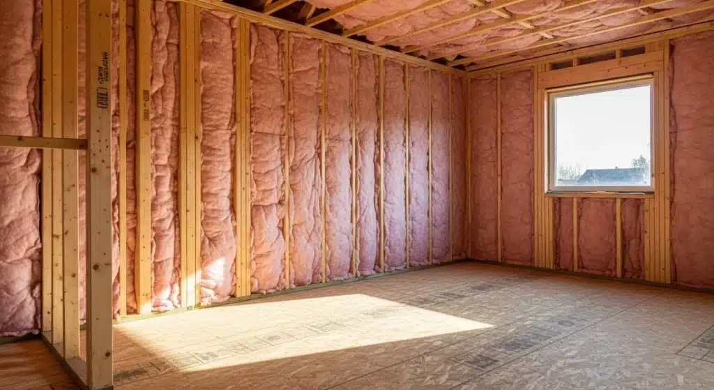 wall insulation injection project in North Las Vegas