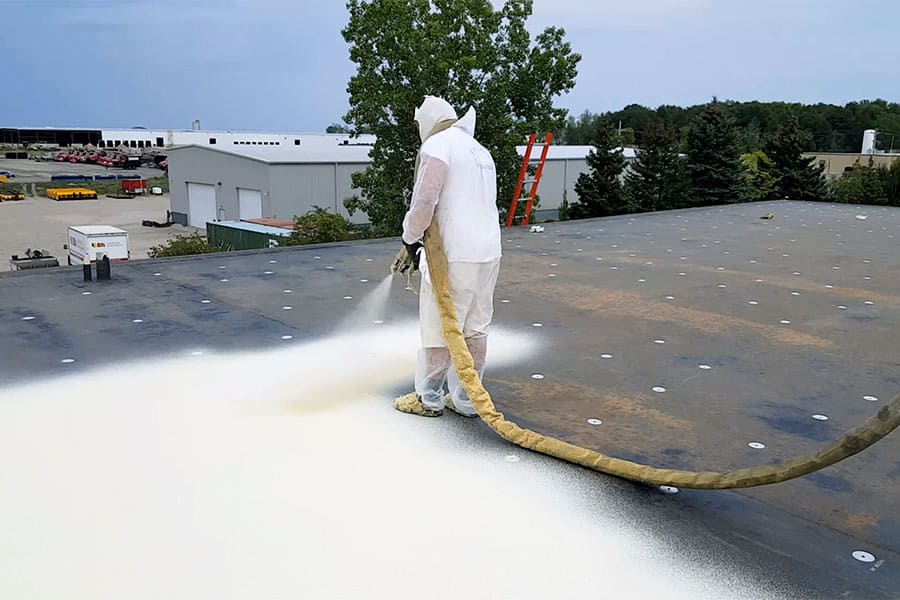 Roofing Insulation by Supreme Spray Foam LV