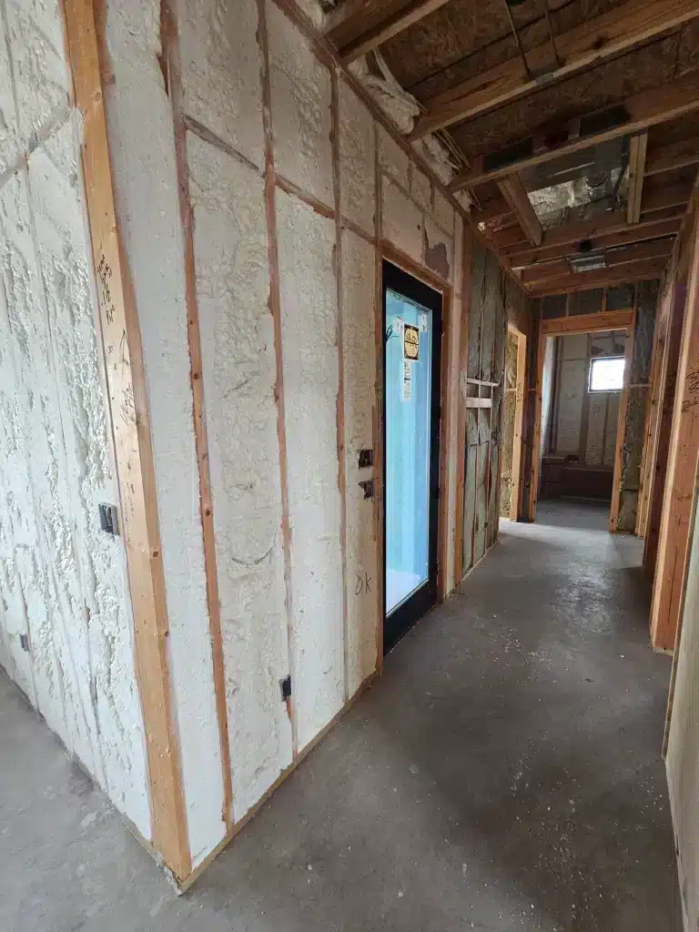 Installing Spray Foam Insulation