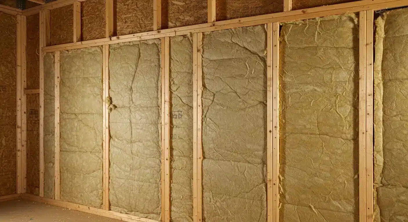 Wall Insulation for Noise, Heat & Draft Problems