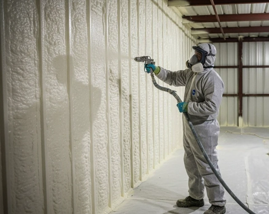 Our Closed Cell Spray Foam Installation Process